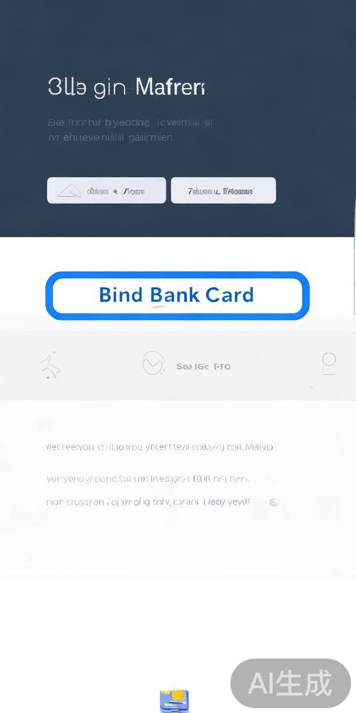 在资金管理页面，查找并点击绑定银行卡或类似的按钮。