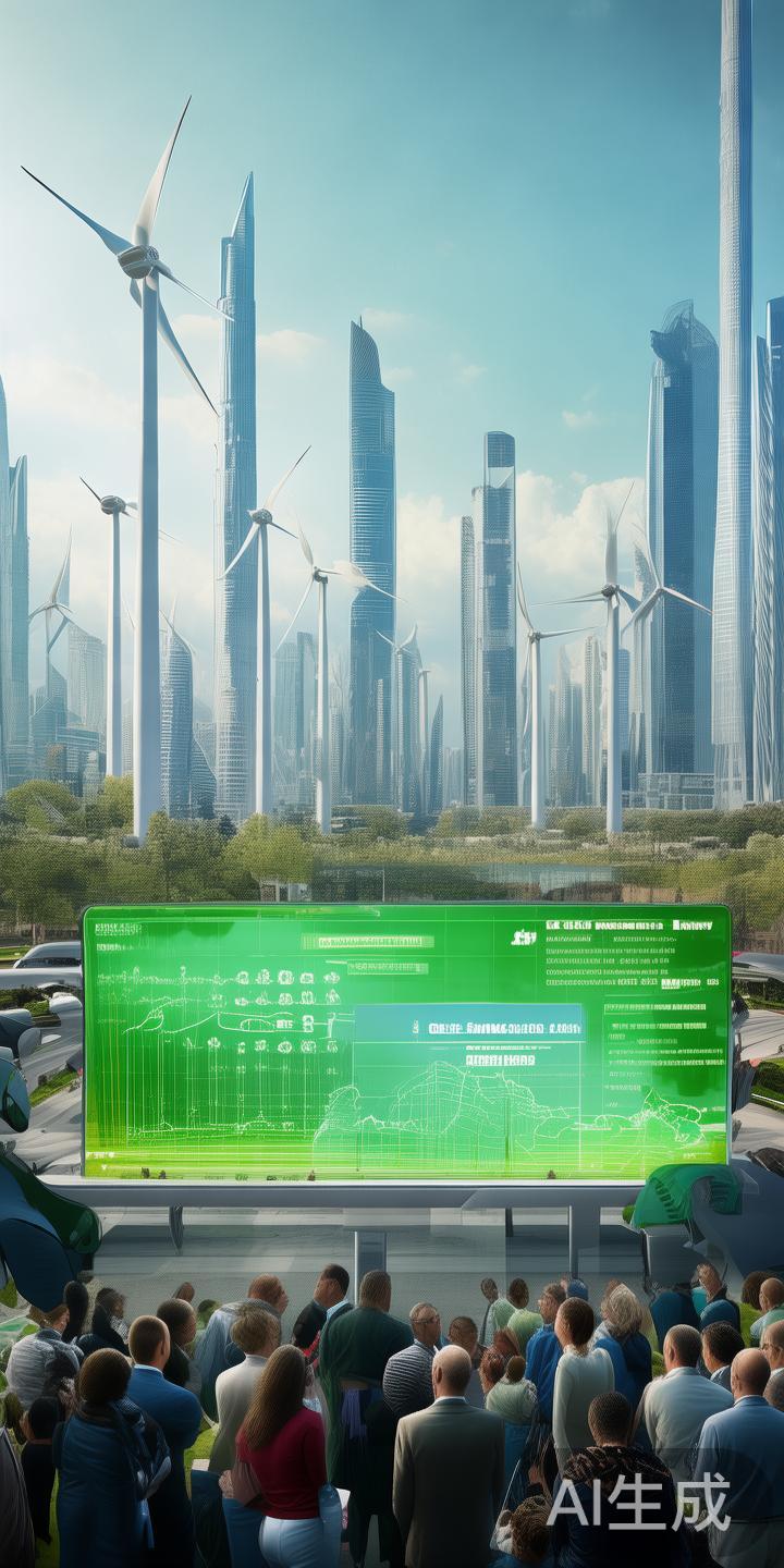 在应对气候变化压力的推动下，绿色能源产业成为投资热